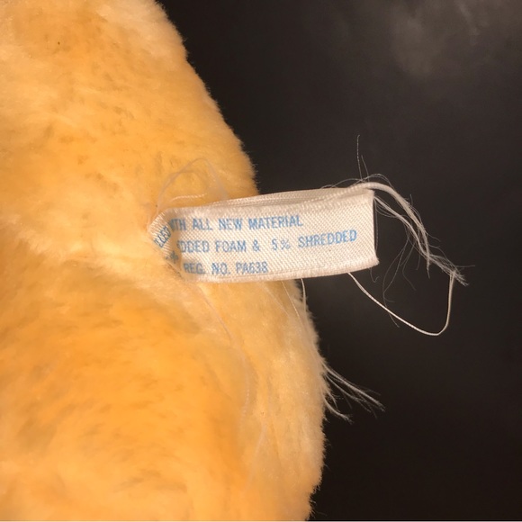 Orange Duck Plush 10” Pastel Bowtie Freckles Mty International Stuffed Animal - Picture 5 of 10